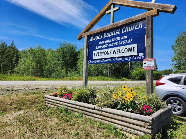 Mapes Church Sign